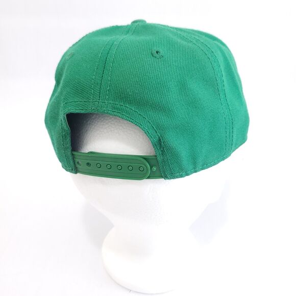 THE LEGEND OF ZELDA SNAPBACK HAT Green&Gold triforce logo FlatBill Link WOOL Men - Picture 6 of 10